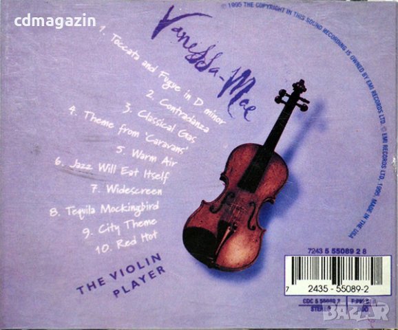 Компакт дискове CD Vanessa-Mae – The Violin Player, снимка 2 - CD дискове - 40525514