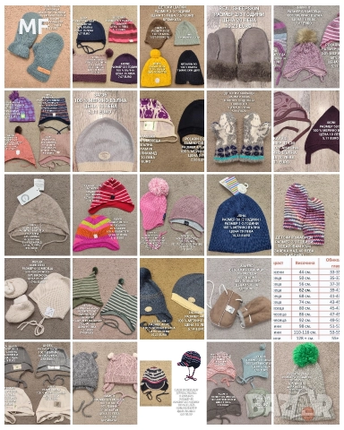 МЕРИНО ВЪЛНЕНИ ШАПКИ, ШАЛОВЕ И РЪКАВИЦИ ЗА БЕБЕТА 