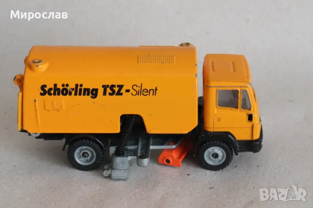 1:55?? SIKU MERCEDES BENZ КАМИОН КОЛИЧКА МОДЕЛ, снимка 4 - Колекции - 49431380