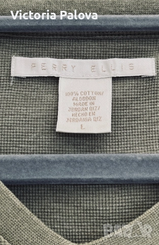 Оригинална мъжка тениска PERRY ELLIS USA, снимка 4 - Тениски - 52064103