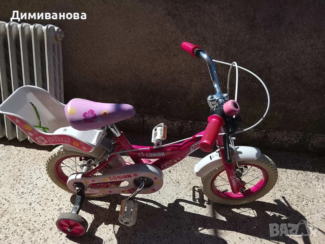 Детски велосипед 12 цола , снимка 5 - Детски велосипеди, триколки и коли - 54275392