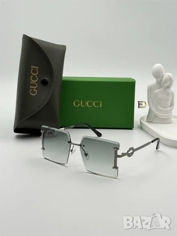 очила с калъф, кутия и ув защита miu miu gucci , снимка 7 - Слънчеви и диоптрични очила - 50766543