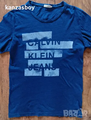 CALVIN KLEIN - мъжка тениска р-р М, снимка 4 - Тениски - 55867266