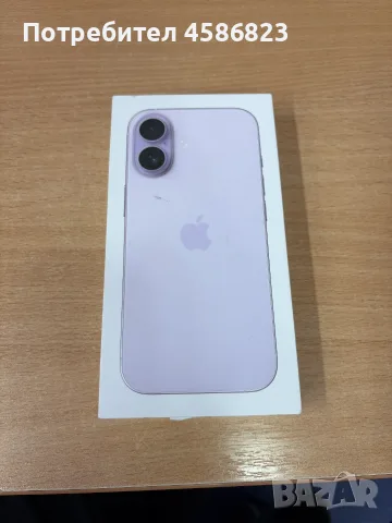 iPhone 17 256GB – Lavender – 100% батерия, снимка 2 - Apple iPhone - 56069528