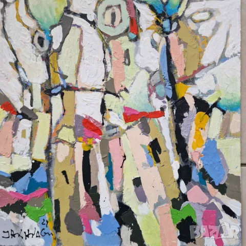 Картина на Яхнаджиев, снимка 4 - Картини - 49812783