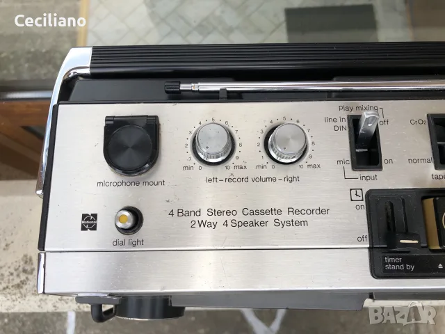 Panasonic RS-4350LJ 
Matsushita Electric – емблематичен японски радиокасетофон от края на 70-те !, снимка 8 - Радиокасетофони, транзистори - 55790524