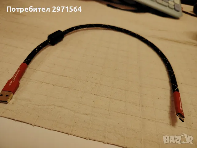 hi fi кабел usb A към micro usb, снимка 4 - Други - 49715671