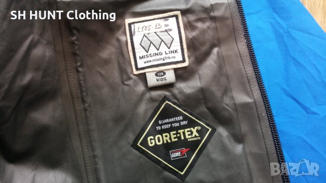 MISSING LINK GORE-TEX KIDS Jacker размер 8 години / 128 см детско яке водонепромокаемо - 211, снимка 14 - Детски якета и елеци - 40575080