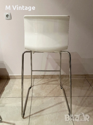 Рядък бар стол Ikea Glenn Chair - височина 74-76 см, снимка 3 - Столове - 53213534