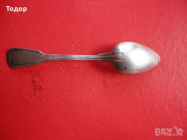 Сребърна лъжичка лъжица 20, снимка 7 - Други ценни предмети - 54086279