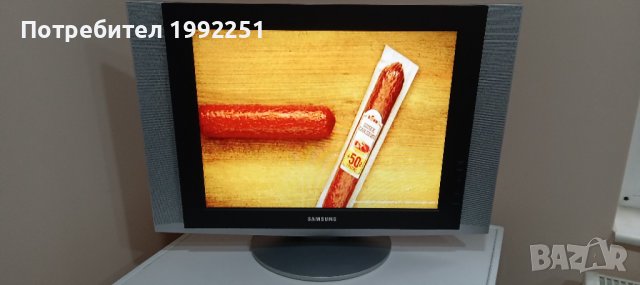 LCD телевизор Samsung НОМЕР 56. Model LE20551BP. 20инча 51см. РАБОТЕЩ. С дистанционно.  Внос от Герм, снимка 9 - Телевизори - 42614737