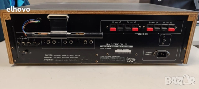 Ресивър AKAI AC-3500L, снимка 3 - Ресийвъри, усилватели, смесителни пултове - 54215439
