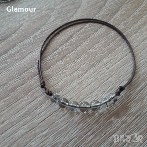 Гривна с естествени камъни , снимка 2 - Гривни - 34166204