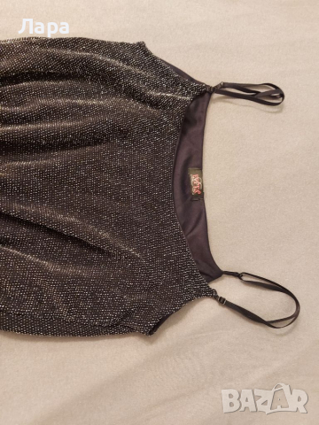 Официален бляскав гащеризон с регулиращи се презрамки , снимка 2 - Гащеризони - 36397617