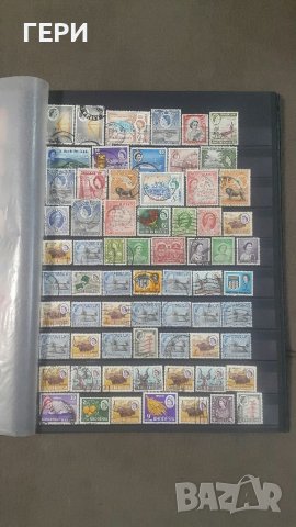 Албум с марки  Английски колонии , снимка 4 - Филателия - 42911611