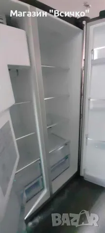 Хладилник, американски с диспенсър за вода, FRILEC, снимка 7 - Хладилници - 48811153