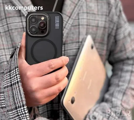 Калъф Wlons Skin Friendly с MagSafe / Черен / за iPhone 16 Plus 6.7 Баркод : 3130988, снимка 2 - Калъфи, кейсове - 48123080