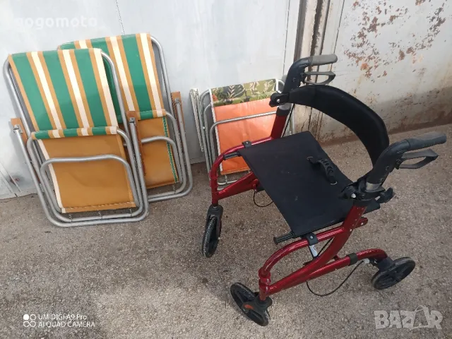 Ролатор супер олекотен, проходилка алуминиева , снимка 5 - Ролатори - 49874013