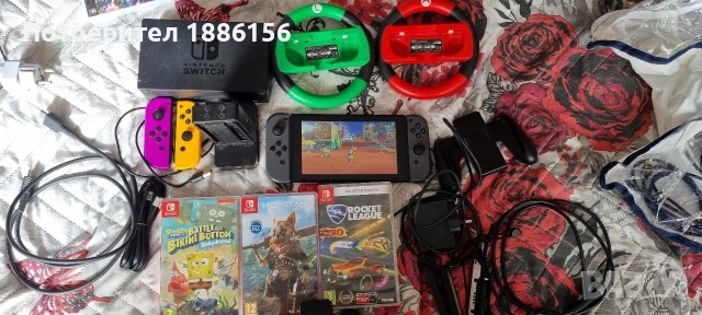 Nintendo switch перфектно състояние