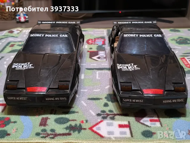 Knight Rider Kitt Toy 1988 (Kuang Wu Secret Police Car - Taiwan) , снимка 2 - Други ценни предмети - 48089052