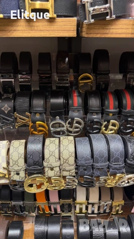 колани от естествена кожа в кутия celine Louis Vuitton Christian Dior Tommy Hilfiger , снимка 3 - Колани - 52907831