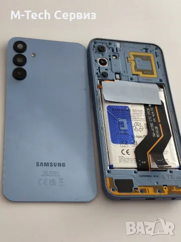 SAMSUNG A15 A155F части Батерия кабел среден борд слушалка бутони звънец, снимка 6 - Резервни части за телефони - 48809910