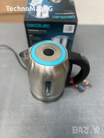 Чайник / Електрическа кана Cecotec ThermoSense 290 Steel, снимка 3 - Кани - 51499078