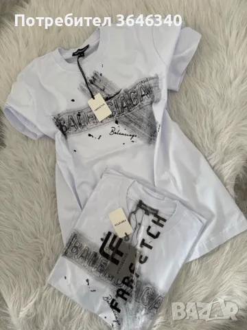 25ЛВ ДАМСКИ ТЕНИСКИ СВОБОДЕН МОДЕЛ СТАВАТ И ЗА ЕДРИ ЖЕНИ ДО 100КГ РАЗМЕРИ=С М Л ХЛ ХХЛ, снимка 1