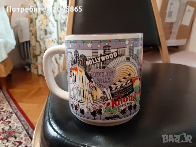 Сувенирна чаша за мляко/чай от Екатериненбург, Москва, Лос Анжелис, Констанца, снимка 6 - Други ценни предмети - 31971261