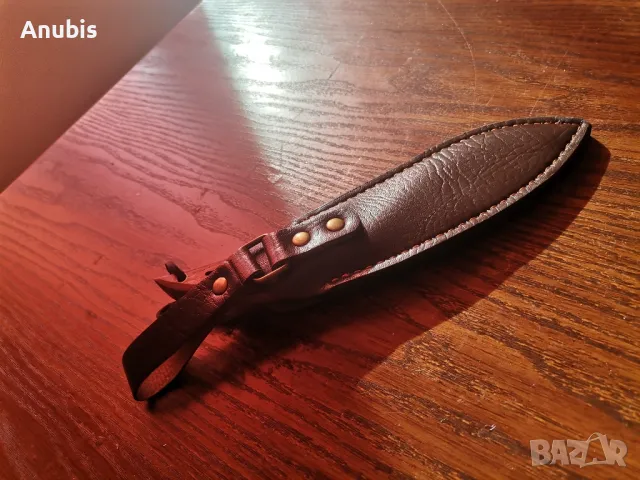 професионален нож за суши и ножове с кожени калъфи , снимка 10 - Ножове - 48990620