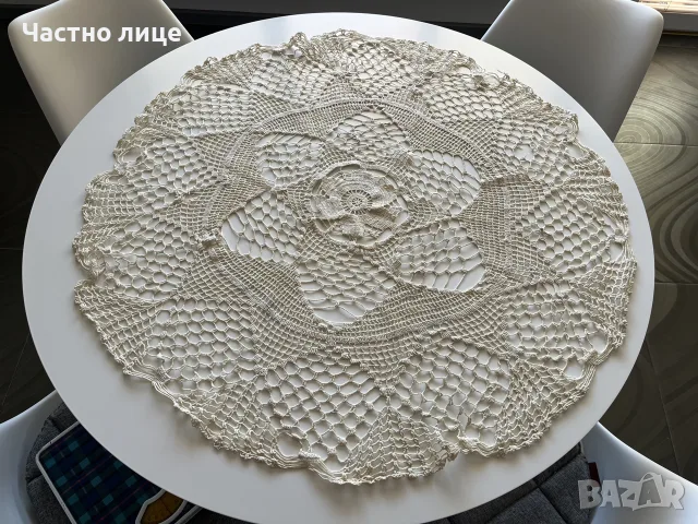 Стара ръчно изработена покривка.