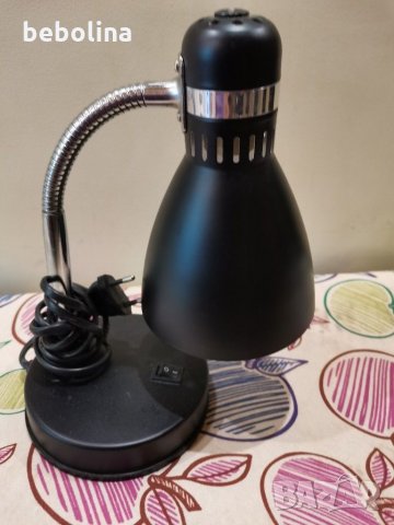 МЕТАЛНА НАСТОЛНА ЛАМПА, снимка 3 - Настолни лампи - 29901229