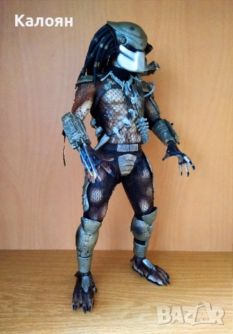 Екшън фигура NECA 1/4 Jungle Hunter Predator LED, снимка 6 - Колекции - 54264473