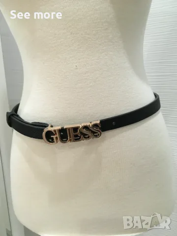 GUESS Uptown Chic / Lefia Logo-Script Belt дамски колан, снимка 5 - Колани - 55952022