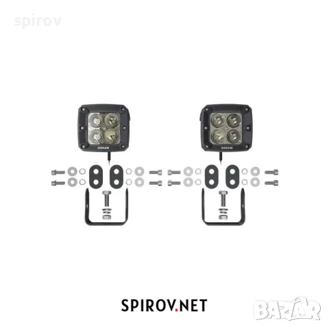 Комплект LED светлини OSRAM LEDriving CUBE VX80-SP 12/24V 1300lm 6000K, снимка 4 - Части - 55745782