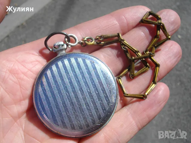 ДЖОБЕН ЧАСОВНИК МЪЛНИЯ МОЛНИЯ + КЮСТЕК , снимка 5 - Антикварни и старинни предмети - 47385381