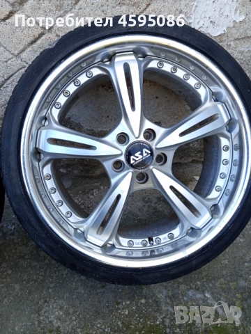 Двукомпонентни джанти ASA Revolution 19 5x112, снимка 2 - Гуми и джанти - 52873167