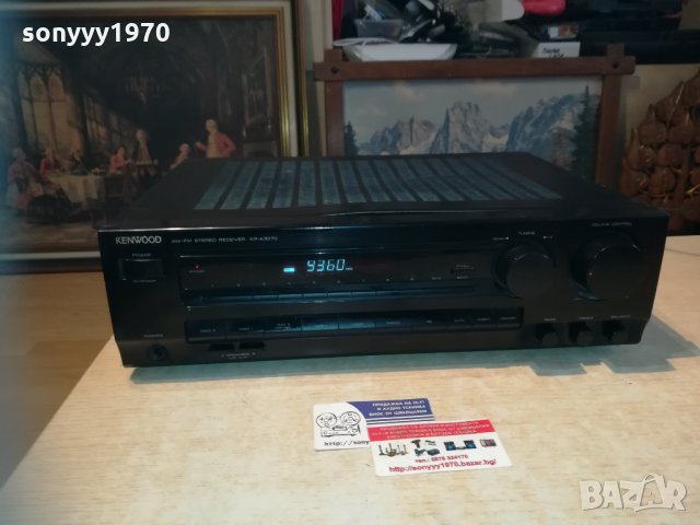 KENWOOD KR-A 3070 RECEIVER ВНОС GERMANY 0611201621, снимка 1 - Ресийвъри, усилватели, смесителни пултове - 30697736