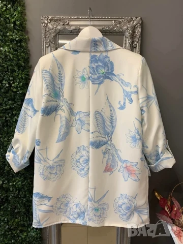 флорални овърсайз сака , снимка 7 - Сака - 50871788