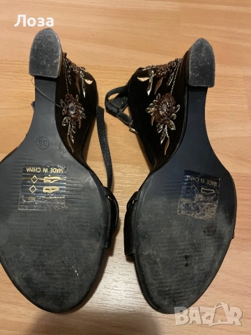 Дамски обувки номер 36, снимка 4 - Дамски обувки на ток - 52858551