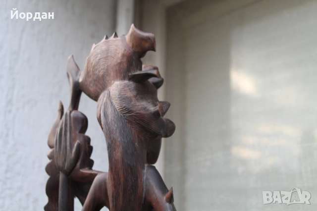 Изящна дърворезба ''Бирма/Непал'' , снимка 17 - Антикварни и старинни предмети - 52392660