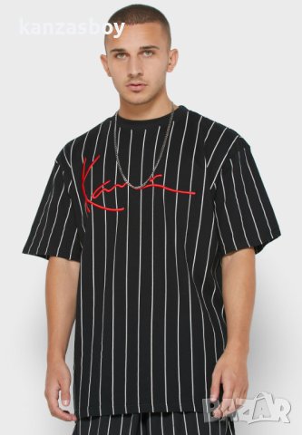 Karl Kani Signature Stripe T-Shirt - страхотна мъжка тениска, снимка 2 - Тениски - 40751508