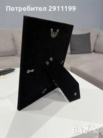 Нова посребрена фото рамка 5” х 7”, снимка 4 - Други - 53380405