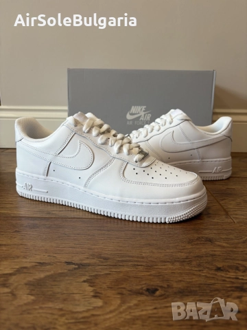 Nike Air Force 1 '07 Low Triple White Налични Размери 36,37.5,38,42,43,44еи Free Crease Protectors 