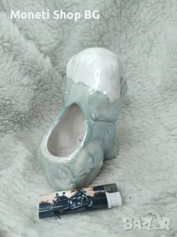 ПОРЦЕЛАНОВА ФИГУРКА КУЧЕ, снимка 4 - Колекции - 48840962