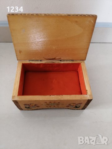 Дървена кутия 15 х 10 h 7.5 см. , снимка 4 - Други стоки за дома - 42221160