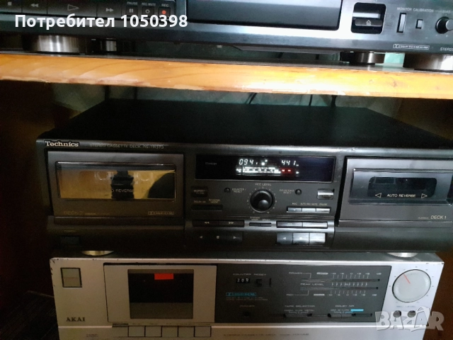 Идеален дек Technics RS-TR 373- Японски двукасетъчен автореверс, снимка 5 - Декове - 52755280