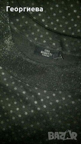 Рокля в тъмно сиво на сребристи точки 👗🍀36 - 38 р-р👗🍀арт.480, снимка 7 - Рокли - 31090058