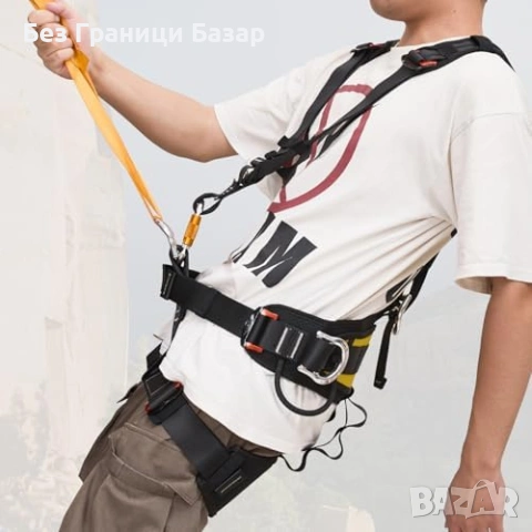 Нов Регулируем колан за катерене и спасителни дейности с подплата 22KN CE EN358, снимка 6 - Спортна екипировка - 54207965