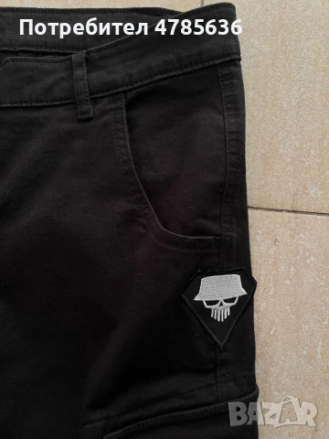 Черни панталони на Murda Boyz , снимка 3 - Панталони - 54192385